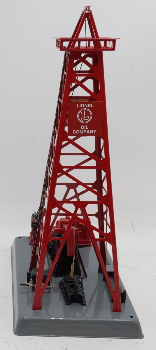 Lionel 6-12848 O Gauge Red Operating Oil Derrick LN/Box