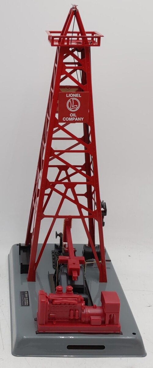 Lionel 6-12848 O Gauge Red Operating Oil Derrick LN/Box