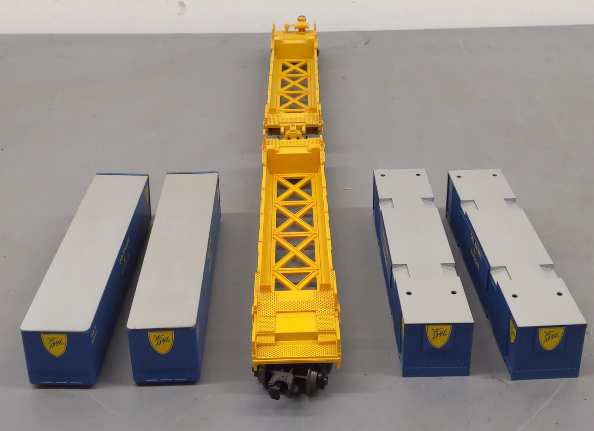 Lionel O Gauge Conrail Maxi-Stack Flatcars CR #60656 / #60685/Box