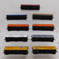Train Miniature & Other HO Scale Assorted Boxcars [9] EX