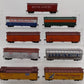 Train Miniature & Other HO Scale Assorted Boxcars [9] EX