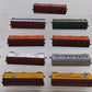 Train Miniature & Other HO Scale Assorted Boxcars [9] EX