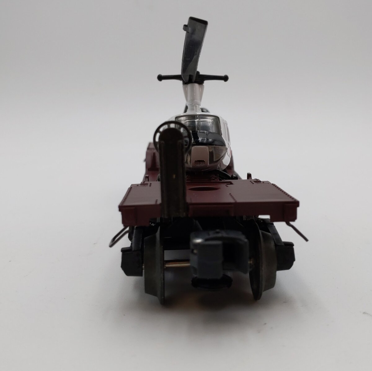 Lionel 6-16968 O Gauge Aviation Flatcar with Ertl Helicopter #6461 NIB