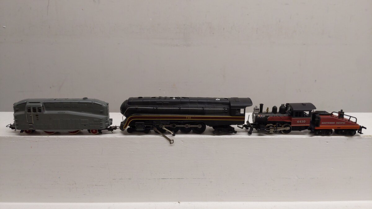 Lionel, Lima, & RSO HO Scale Assorted Steam Locomotives: 1, 4410, 746 [3] VG