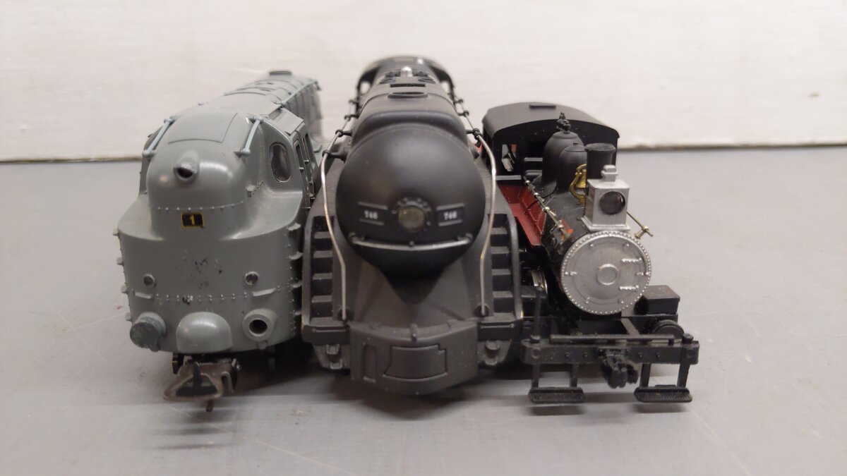 Lionel, Lima, & RSO HO Scale Assorted Steam Locomotives: 1, 4410, 746 [3] VG