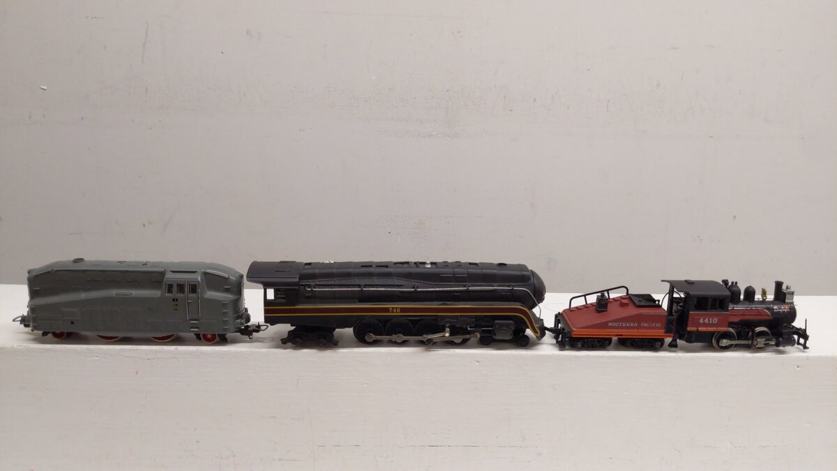 Lionel, Lima, & RSO HO Scale Assorted Steam Locomotives: 1, 4410, 746 [3] VG
