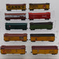 Train Miniature & Other HO Assorted Boxcars [10] EX