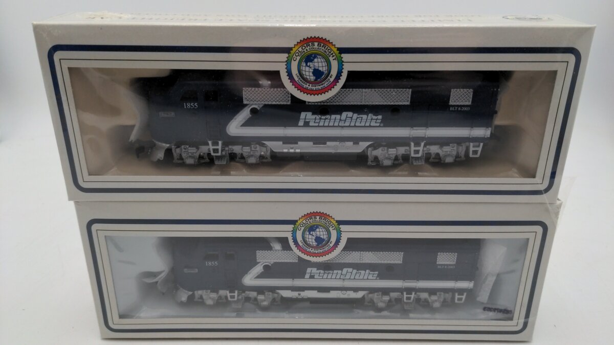 Colors Bright HO Scale AA Diesel Locomotive Set MT/Box