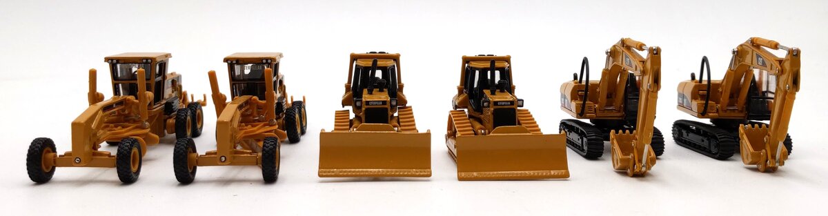 Norscot Die-Cast Construction Equipment: 55127, 55108, 55107 [6] LN