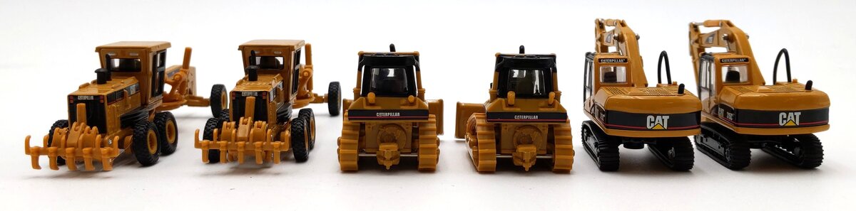 Norscot Die-Cast Construction Equipment: 55127, 55108, 55107 [6] LN