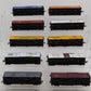 Branchline Trains & Other HO Scale Assorted Boxcars [10] EX