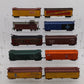 Train Miniature & Others HO Scale Assorted Freight Cars [10] VG