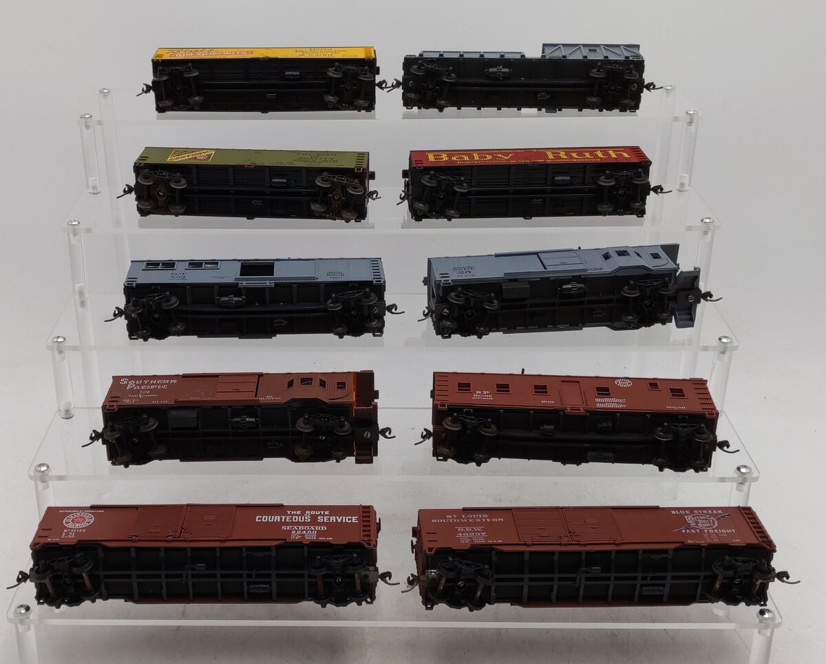 Athearn & Others HO Scale Assorted Freight Cars [10] VG