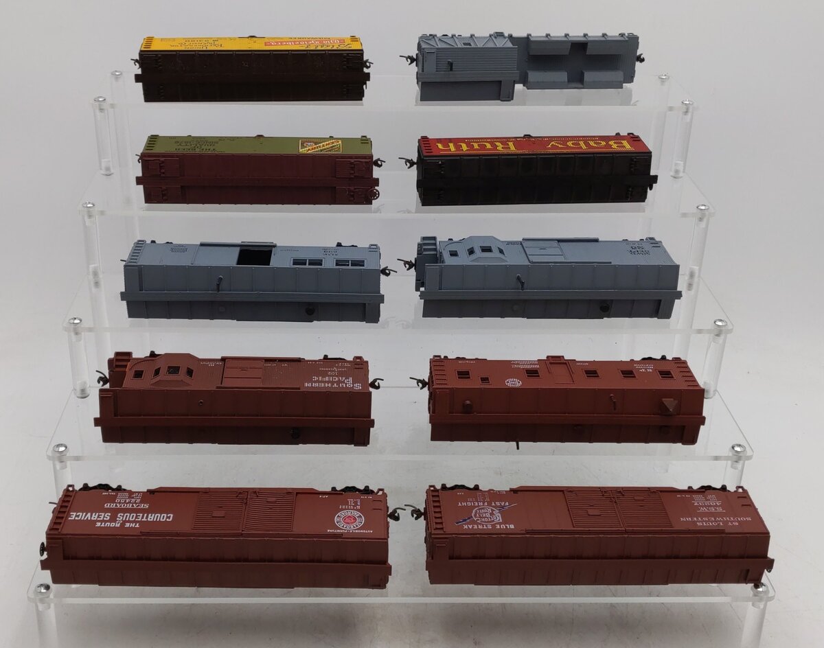 Athearn & Others HO Scale Assorted Freight Cars [10] VG