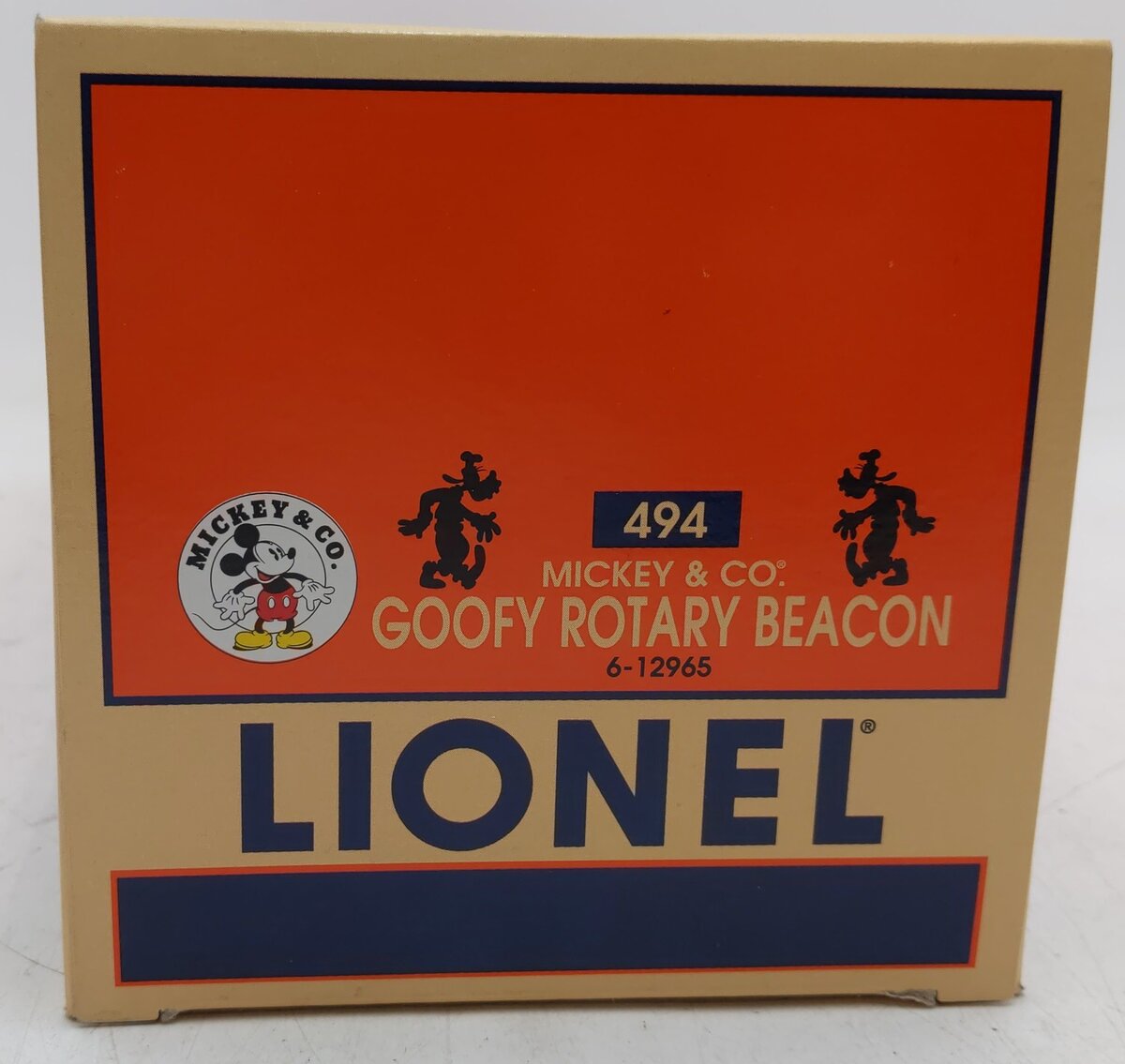Lionel 6-12965 Disney Goofy Rotary Beacon LN/Box