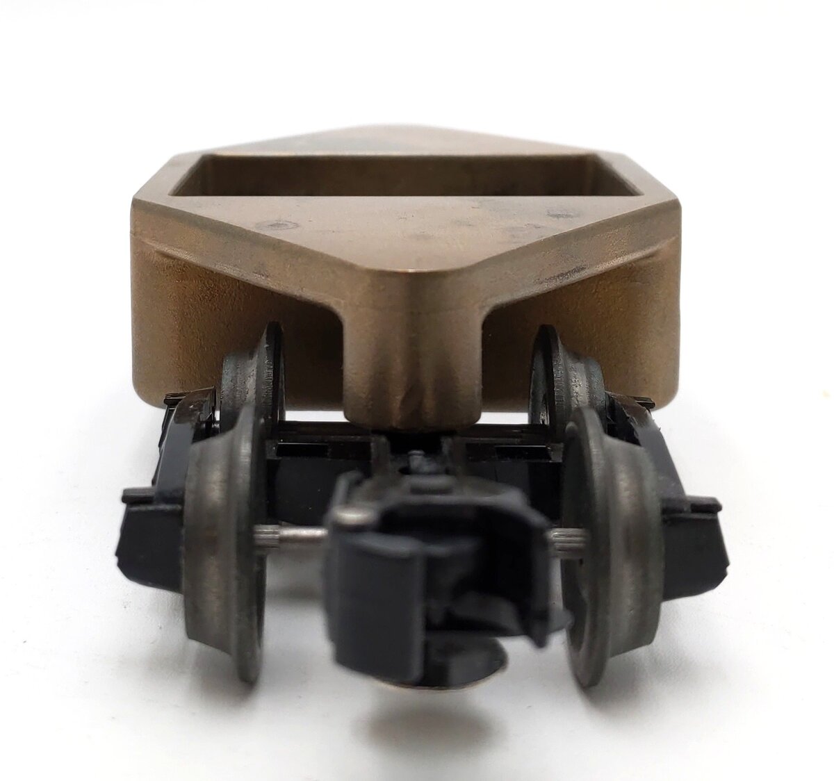 CenterLine Products 60050 O Gauge Cast Brass Rail Cleaner Car (3-Rail) EX