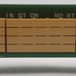 Lionel 6-16371 O Gauge Burlington Northern I-Beam Flat Car #16371 w/Wood Load EX/Box