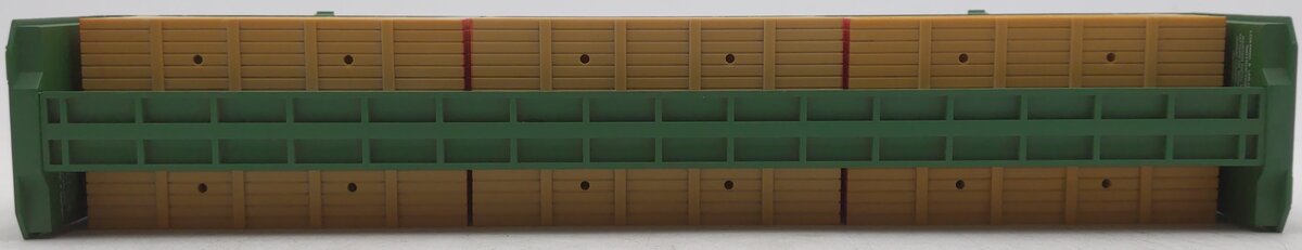 Lionel 6-16371 O Gauge Burlington Northern I-Beam Flat Car #16371 w/Wood Load EX/Box