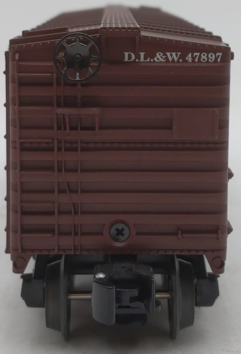 Lionel 6-39248 O Gauge Erie Lackawanna Double Door Box Car w/Hobo Inside #47897 LN/Box