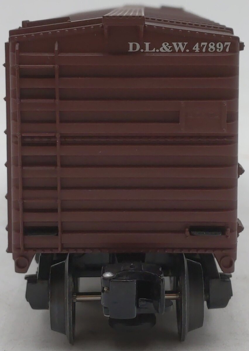 Lionel 6-39248 O Gauge Erie Lackawanna Double Door Box Car w/Hobo Inside #47897 LN/Box
