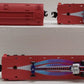 Lionel 6-21934 O Custom Series Consist Red 3-Car Set LN/Box