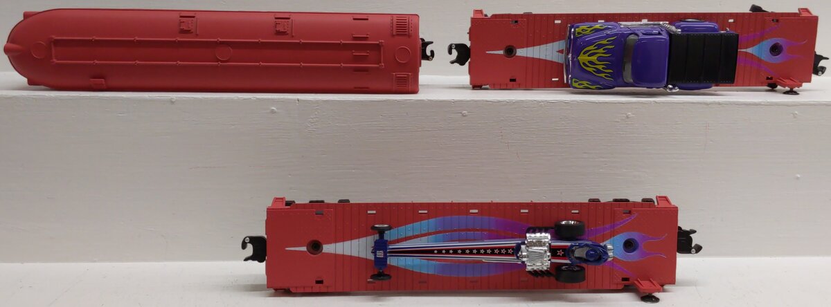 Lionel 6-21934 O Custom Series Consist Red 3-Car Set LN/Box