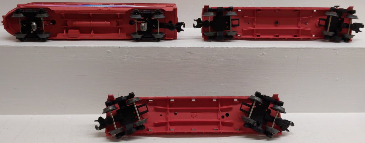 Lionel 6-21934 O Custom Series Consist Red 3-Car Set LN/Box