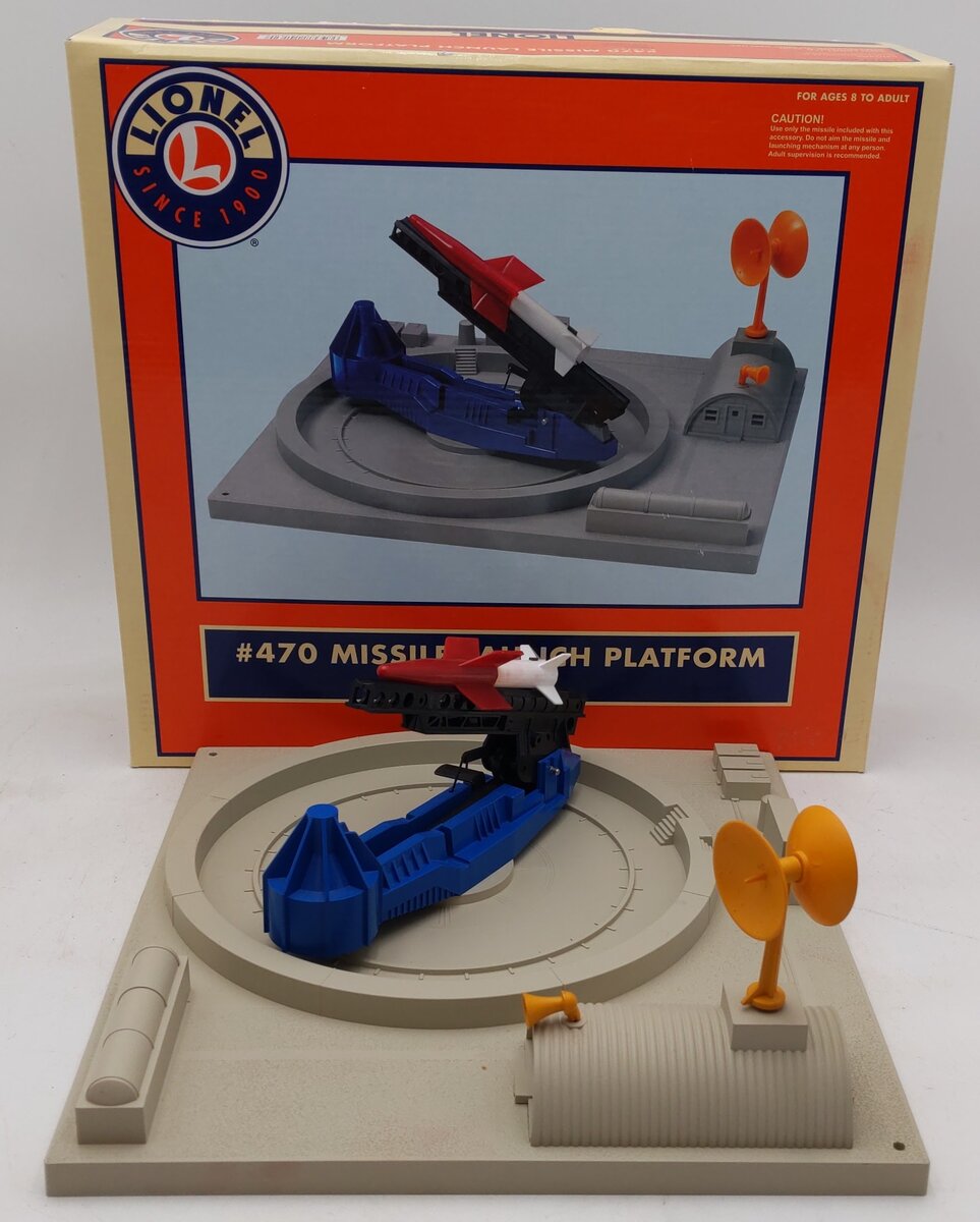 Lionel 6-14162 Missile Launch Platform EX/Box