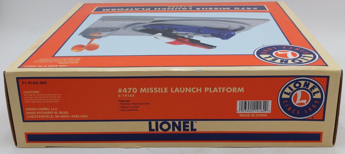 Lionel 6-14162 Missile Launch Platform EX/Box