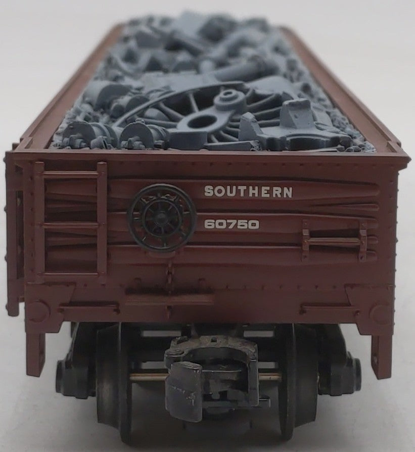 MTH 20-98004 O Gauge Southern Gondola with Junk Load #60750 LN/Box