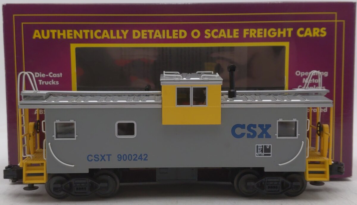 MTH 20-90019F CSX Extended Vision Caboose LN/Box