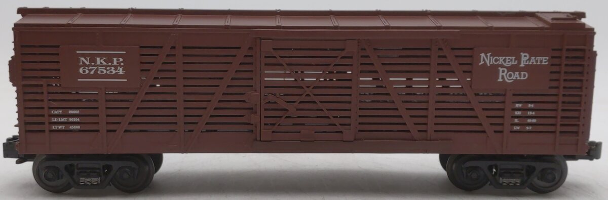MTH 30-7106-0 Nickel Plate Road Stock Car LN/Box