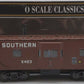 K-Line K612-2011 O Gauge Southern Bay Window Illuminated Caboose EX/Box