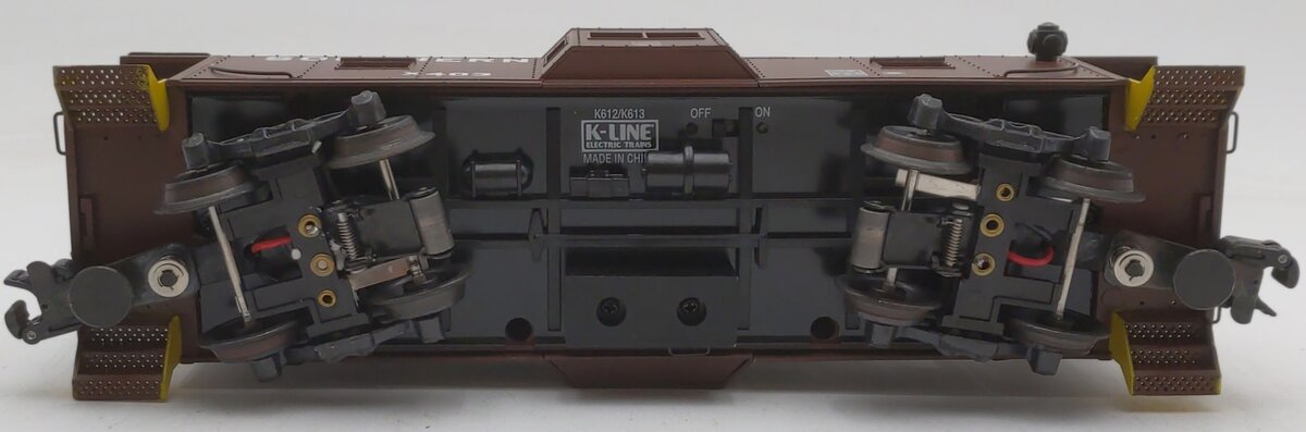K-Line K612-2011 O Gauge Southern Bay Window Illuminated Caboose EX/Box