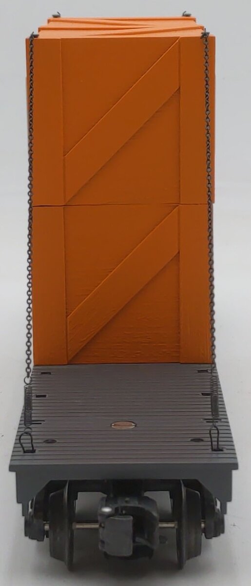 K-Line K691-8025 Timken Flat Car w/2 Crates LN/Box