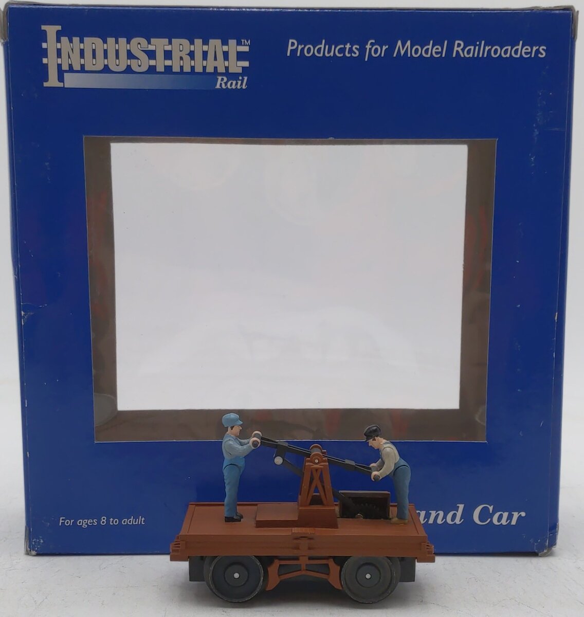 Industrial Rail IDM10000 O Gauge Powered Hand Car LN/Box