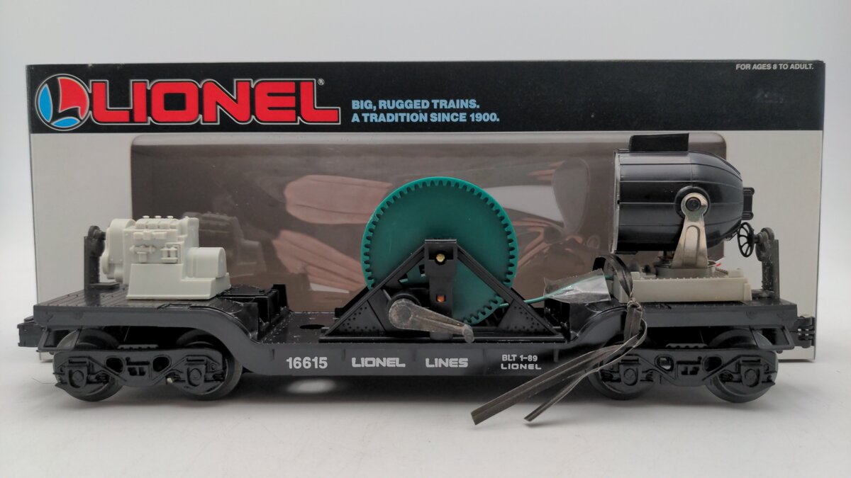 Lionel 6-16615 O Gauge Lionel Lines Extension Searchlight Car with Searchlight EX/Box