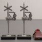 Lionel O Gauge Assorted Lighted Bumpers & Crossing Signal Signs [8] EX