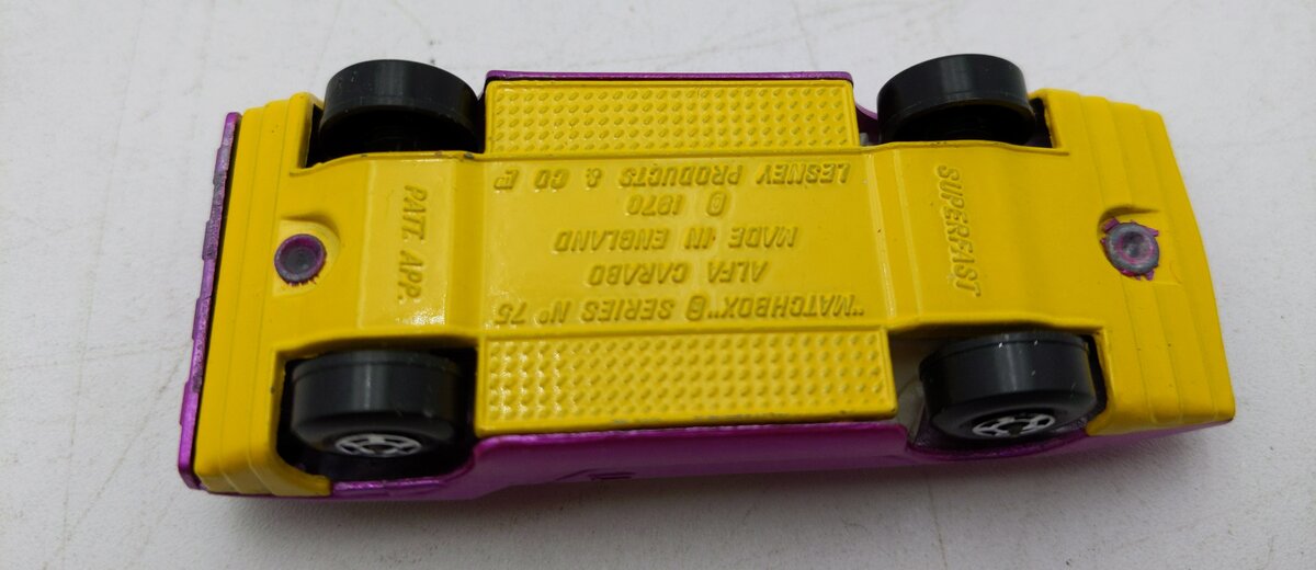 Matchbox 75 Vintage Die-Cast Alfa Carabo EX