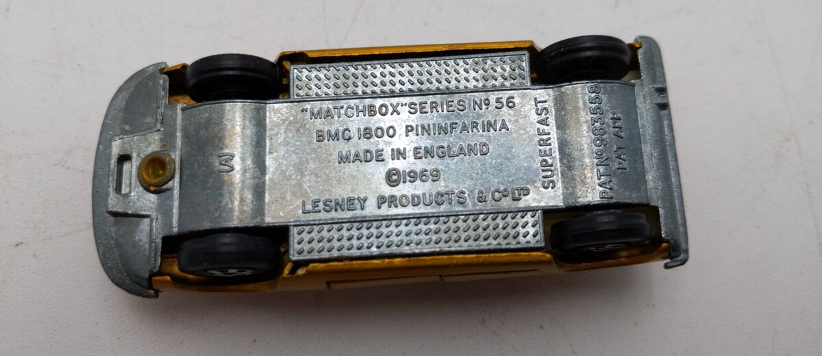 Matchbox 56 1:64 Super Cars BMC 1800 Pininfarina EX