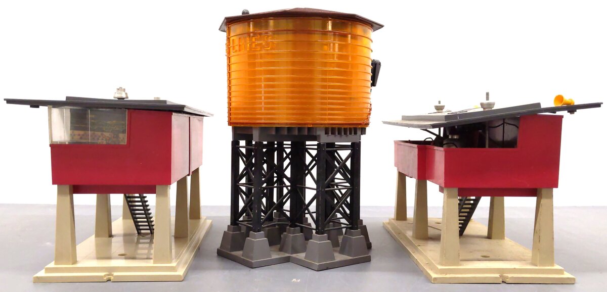 Lionel Vintage O 465 Dispatch Stations & 30 Water Tower [3]