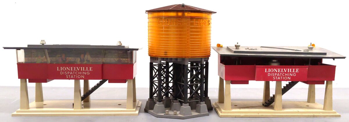 Lionel Vintage O 465 Dispatch Stations & 30 Water Tower [3]