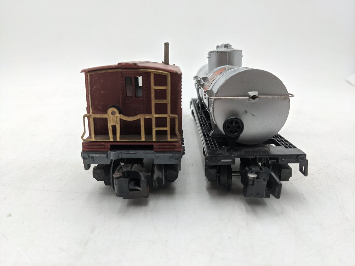 American Flyer S Gauge Assorted Freight Cars #5016 & 945 [2] VG