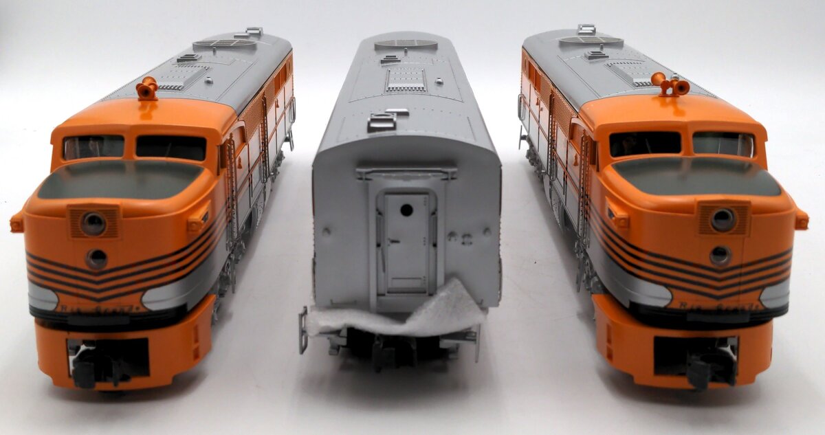 Lionel 6-18107 O Gauge Denver & Rio Grande PA-1 ABA Diesel Engine Set #6001/6002 NIB