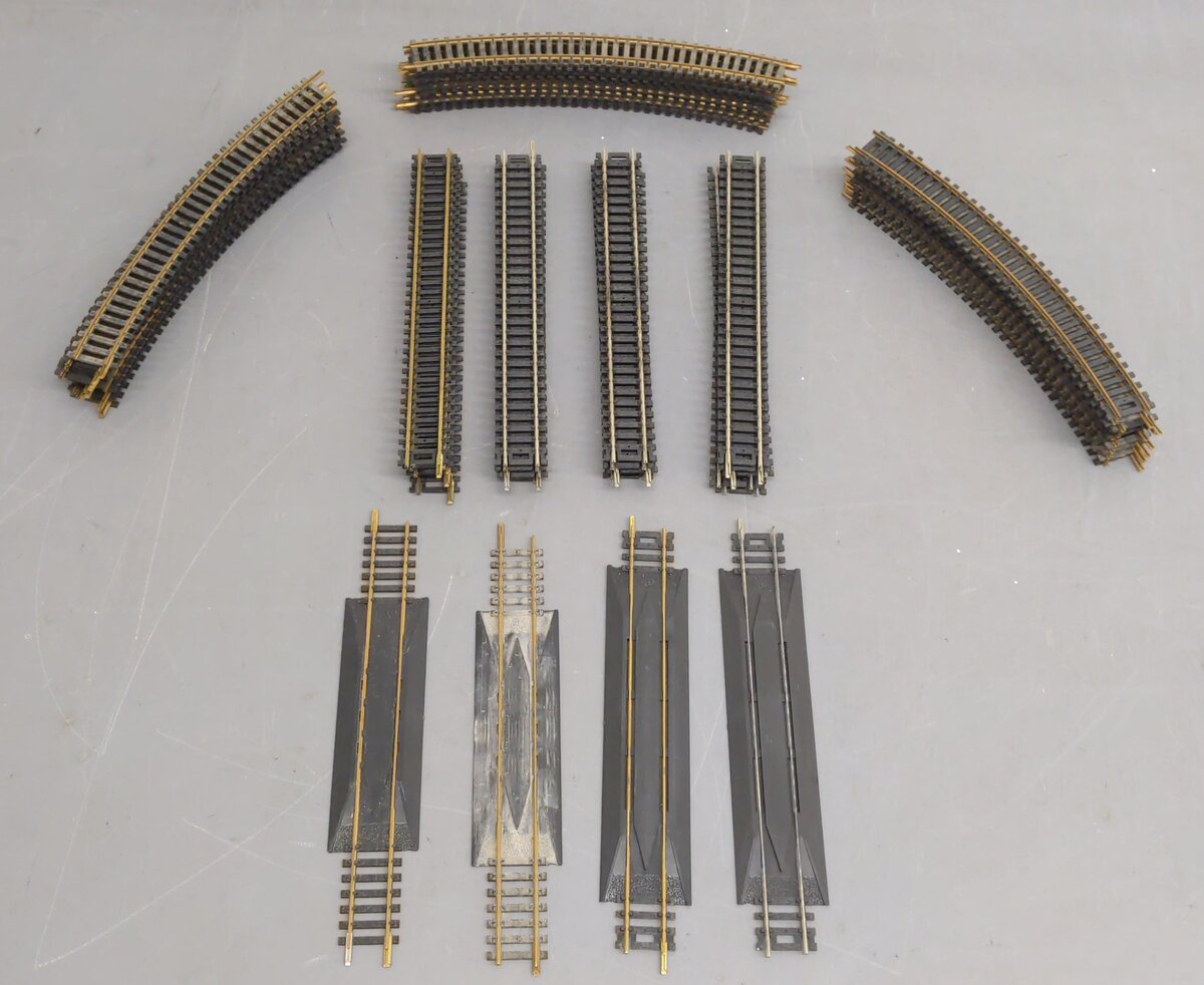 Atlas HO Straight & Curved Track & Rerailers [54] EX