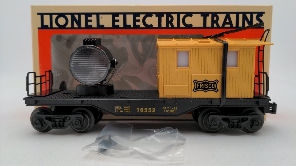 Lionel 6-16552 O Gauge Frisco Searchlight Caboose EX/Box
