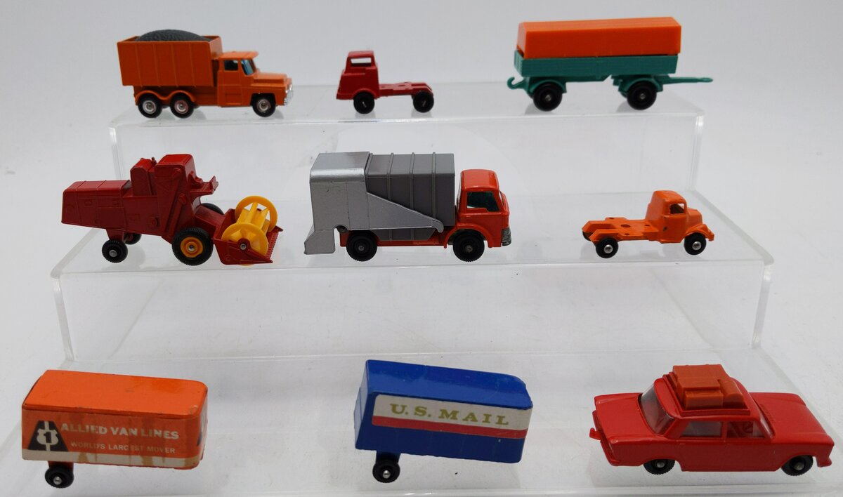 Matchbox & Other Assorted HO Scale 1:32 Cars & Trucks [9] EX