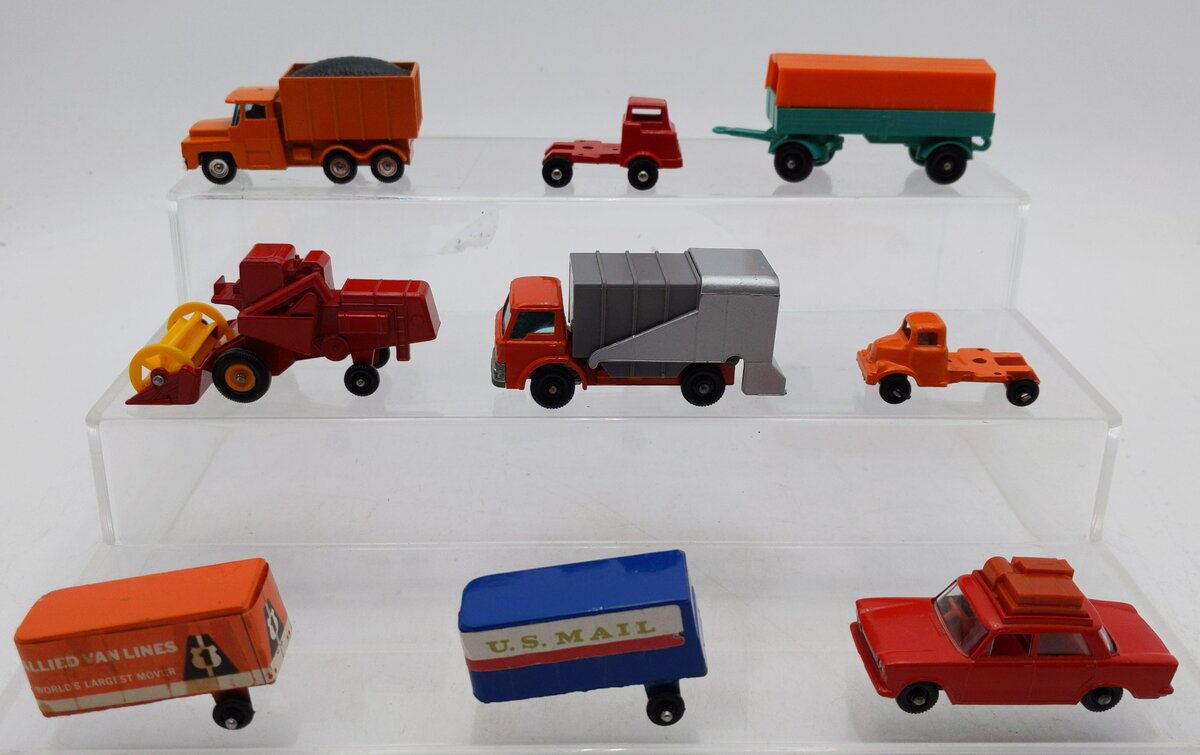 Matchbox & Other Assorted HO Scale 1:32 Cars & Trucks [9] EX