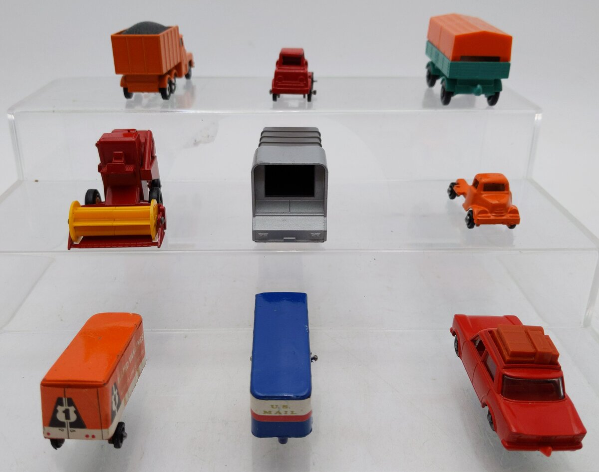Matchbox & Other Assorted HO Scale 1:32 Cars & Trucks [9] EX