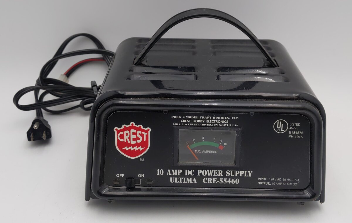 Crest 55460 Aristo-Craft 460 Ultima 10 AMP Power Pack VG